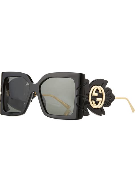 gucci gg square acetate sunglasses|are Gucci sunglasses polarized.